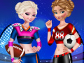 Cluiche Sisters Football Baby