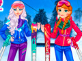 Cluiche Princesses At Ski