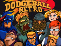 Cluiche Dodgeball Retro