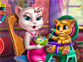 Cluiche Angela Toddler Feed