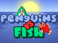 Cluiche Penguins vs Fish