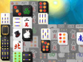 Cluiche Mahjong Black and White