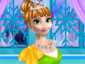 Cluiche Princess Anna Party Makeover