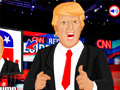 Cluiche Donald Tpump VS Hillary Clinton