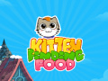Cluiche Kitten Finding Food