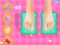 Cluiche Ice Queen Glamorous Pedicure