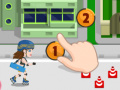 Cluiche Girl on Skates: Flower Power