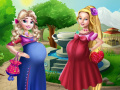 Cluiche Disney Princess Pregnant Bffs
