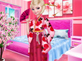 Cluiche Elsa Love Sakura