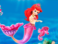 Cluiche Baby Mermaid Princess Dress Up