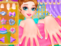 Cluiche Ice Princess Nail Design