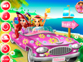 Cluiche Princesses Beach Trip