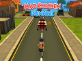 Cluiche Mad Chicken Runner 