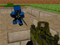 Cluiche Blocky Combat Swat