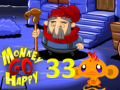 Cluiche Monkey Go Happy Stage 33