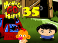 Cluiche Monkey Go Happy Stage 35