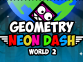 Cluiche Geometry: Neon dash world 2