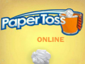 Cluiche Paper Toss Online