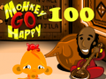 Cluiche Monkey Go Happy Stage 100