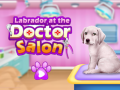 Cluiche Labrador at the doctor salon    