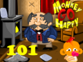 Cluiche Monkey Go Happy Stage 101