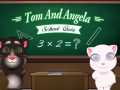Cluiche Tom And Angela School Quiz