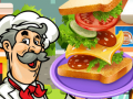Cluiche Sandwich Baker