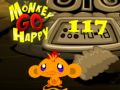 Cluiche Monkey Go Happy Stage 117
