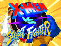 Cluiche X-Men vs Street Fighter