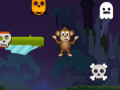 Cluiche Halloween Monkey Jumper