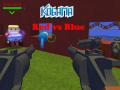 Cluiche Kogama: Red vs Blue