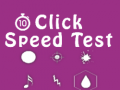 Cluiche Click Speed Test