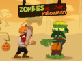 Cluiche Zombies Vs Halloween
