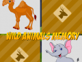 Cluiche Wild Animals Memory