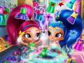 Cluiche Shimmer And Shine Wardrobe Cleaning
