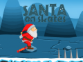 Cluiche Santa On Skates