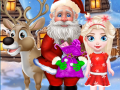 Cluiche Save Injured Santa And Christmas Elk 