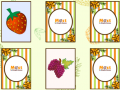 Cluiche Fruits Memory