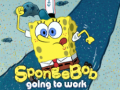 Cluiche Spongebob Going To Work