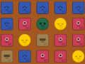 Cluiche Alien Blocks Match