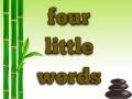 Cluiche Four Little Words
