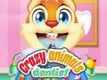 Cluiche Crazy Animals Dentist