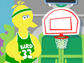 Cluiche 123 Sesame Street: Big Bird's Basketball