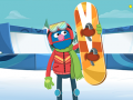 Cluiche 123 Sesame Street: Grover's Winter Games