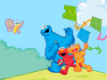 Cluiche 123 Sesame Street: Spot the Difference - Rudy