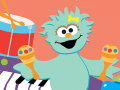 Cluiche 123 Sesame Street:  I Spy Instruments