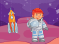 Cluiche Astronaut in Maze
