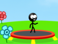 Cluiche Trampoline Stickman