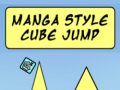 Cluiche Manga Style Cube Jump