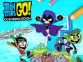Cluiche Teen Titans Go Coloring Book